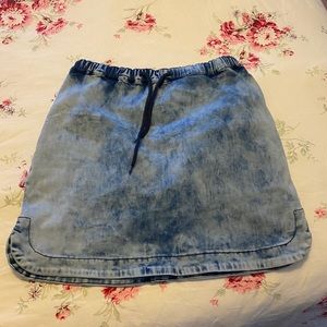 Jean skirt